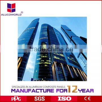 curved aluminum honeycomb panel