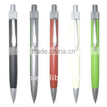 2016 promotional ball metal pens with logo printing,different colors available