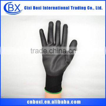 2014 Continued hot warm China wholesale pu coated nylon gloves