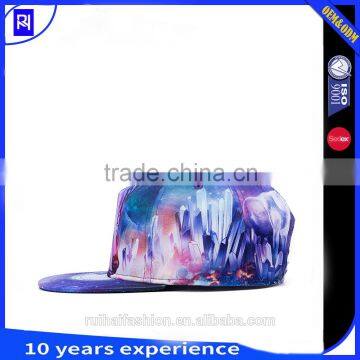 Fashion 3D Printing Snapback Cap Snapback Hat 3D Printing 5 Panel Hat photo-5