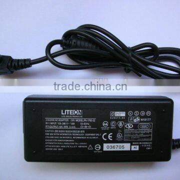 60W black laptop charger