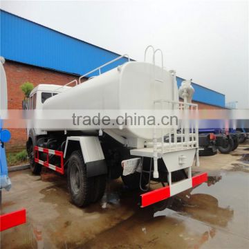 Bottom price 10 cbm north benz water tank truck with sprayer