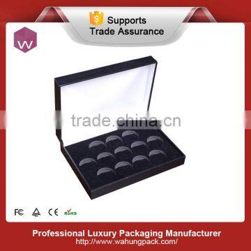 Black paper coin saving box, coin storage box(WH-1842)