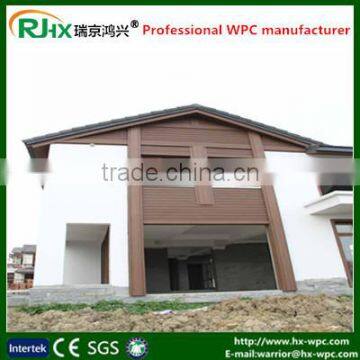 Modern house with recycled WPC material in high quality and low price