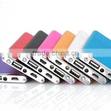 New Design Slim Super Power Bank Portable Charger