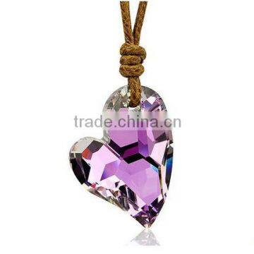 Hot new coming fashion jewelry colorful beauty women's crystal necklace pendant Wholesale