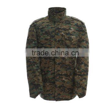 Digital woodland army M65 field jacket with warm liner