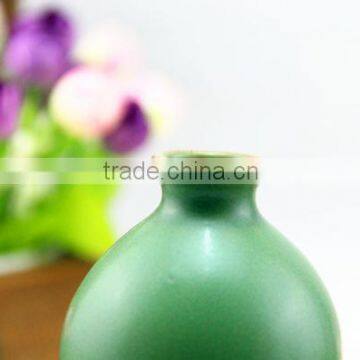 Handmade Antique Turquoise Ceramic Flower Vase HY0557 photo-6
