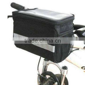 Front Cycling Handlebar Bag For Bicycle Bike Travel Bag with Transparent PVC Screen