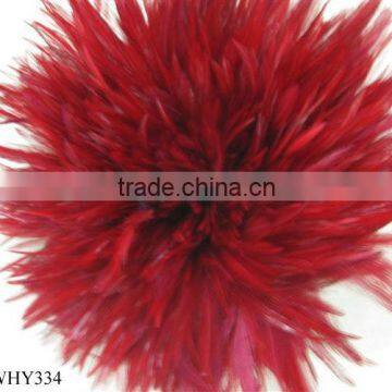 Rooster hackle saddle feather coque tail feathers LZWHY334