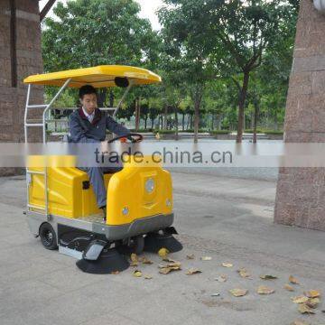 Automatic ride on floor sweeper machine concrete floor sweeper