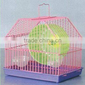 Pink Hamster Cage