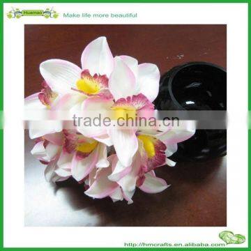 wholesale arrangements bouquet Cymbidium silk flower