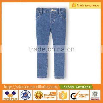 Toddler Girl Child Denim Knit Jeggings
