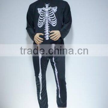 China Wholesaler Dropshipping Skeleton Adult Man Cosplay Skull Costume photo-3