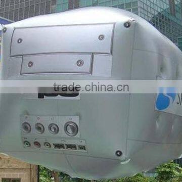 cube shape pv balloon, inflatable cube balloon cube helium balloon, cube PVC balloon with logo printing
