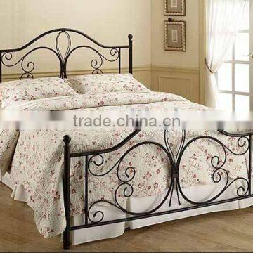 2013 newest wrought iron bed disign for home,hotel