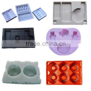 colorful PET/PVC/PS vacuum formed blister packaging