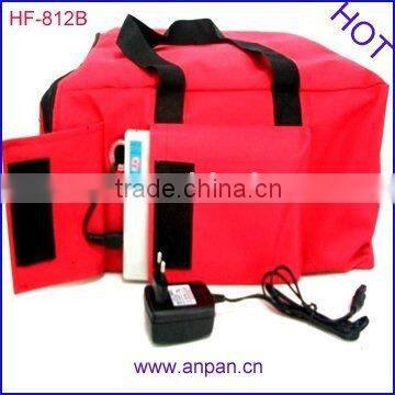 Heated food bag with car recharger