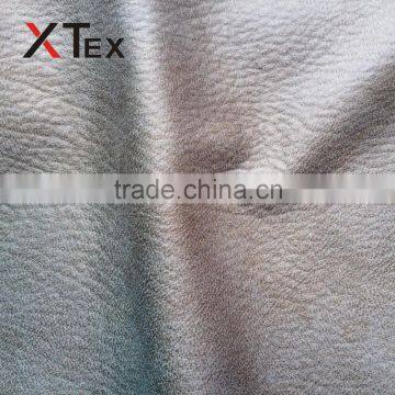 100% polyester printed microfiber suede leather look fabric for sofa upholstery bulk import from chinese manufacturer