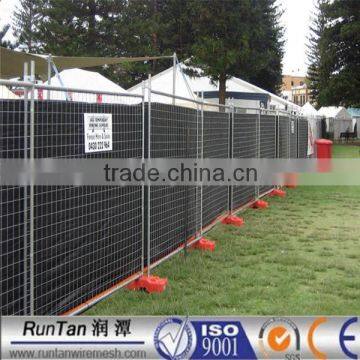 factory welded 2014 steel hot dipped galvanized temporary construction fence