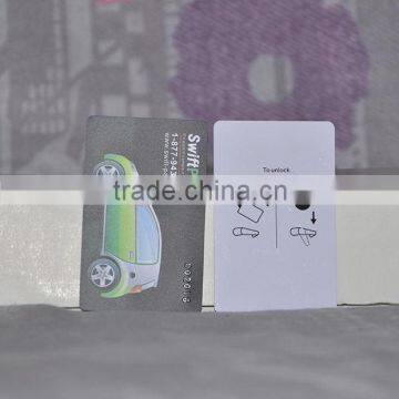 Discount best sell personalized pvc card