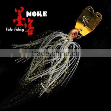colorful painted fish lure with sequins to attract the fish