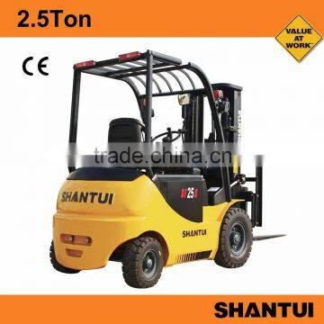 SHANTUI 2.5Ton 4-wheel electric forktruck with AC motor