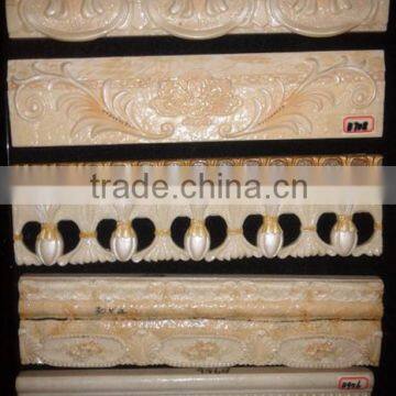 resin border ceramic tile bathroom wall tile