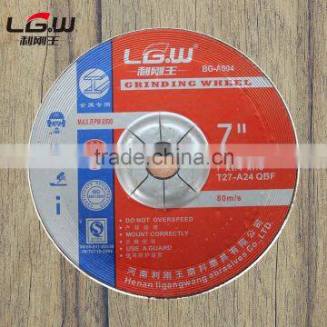 389 HOT SALE 180*6*22 Red Color DC GRINDING Wheel for Thiland Market LIGANGWANG ABRASIVE photo-2