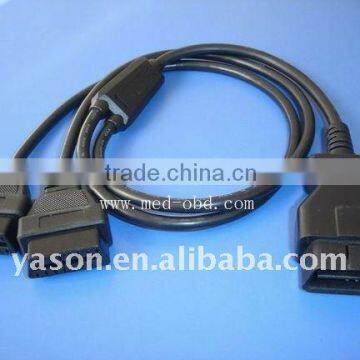 OBD2 Cable J1962M to 2 J1962F