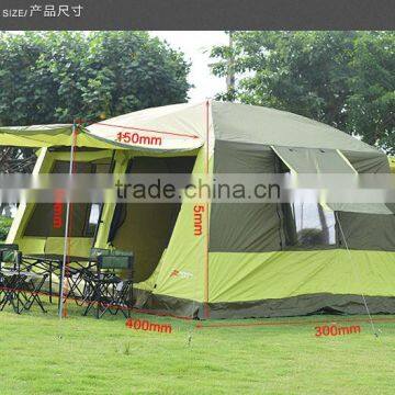 10-12 Person Outdoor Camping Tent With 4 Doors