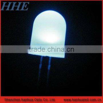 10mm sky blue 475nm round diffused led super brightness