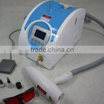 Laser permanent hair tattoo and scar & dark spot removal machine