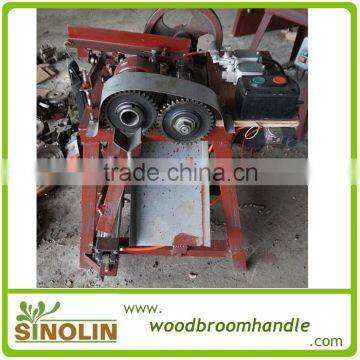 broom handle machines for wood threads in handles