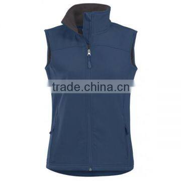 waterproof and breathable outdoor softshell vest for women