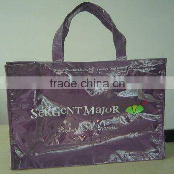 Supermarket Fancy PVC Supermarket Shopping Bag