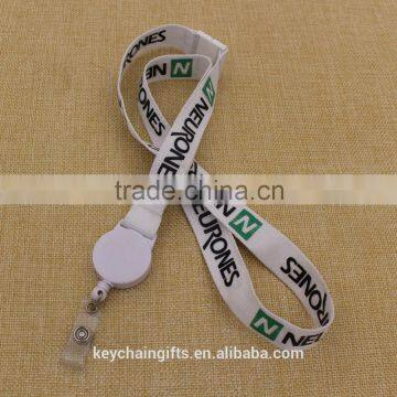 Card holder lanyard/ ID badge holder polyester lanyard with custom printed logo