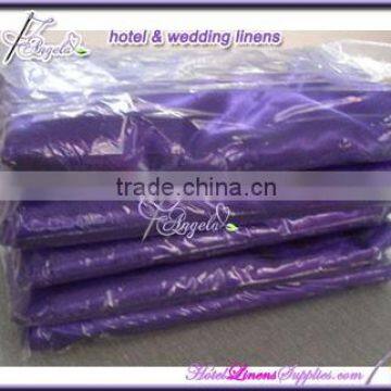 purple wholesale wedding table runners for round table wedding table decorations