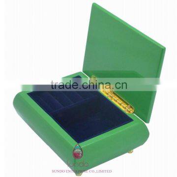 Fancy Cyan Mini Jewelry Gift Box photo-3