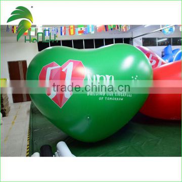 Factory Directly Selling Commercial Event Display Inflatable Colorful Heart Helium Balloon