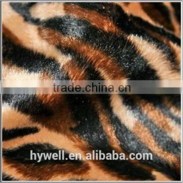 Animal Printed Velboa hometextile fabric