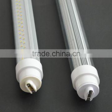 85-277V sign lights Bi-pin/High output LED Double Sides Tube 48'' 60'' 72'' 84'' 96''