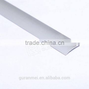 Extrusion Aluminium flooring profile Classic cover profiles for parquet and tile and carpet