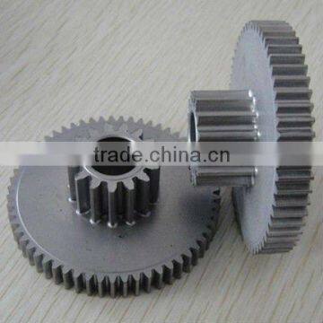 powder metal sintered double spur gears