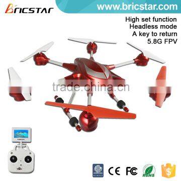 High set function 5.8G FPV rc camera helicopter drone with lcd screen.