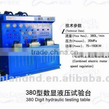 Hydraulic Testing bench