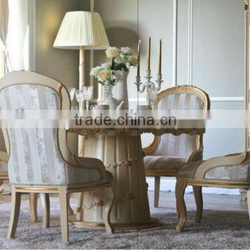 French style rounded dining table (1202)