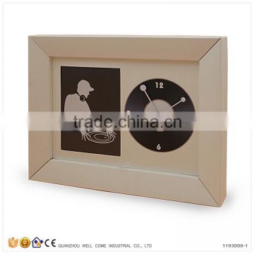 Cheap Customized Recycled Paper Made Wall Clock Kid DIY Crafts