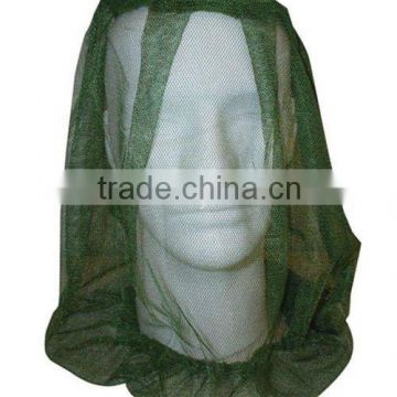 100%polyester insecticide treated mosquito head net